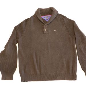 Men's Black Tommy Hilfiger Sweater